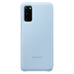 Samsung Original étui de téléphone LED View Galaxy S20 - Sky Blue