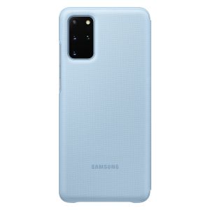 Samsung Original étui de téléphone LED View Galaxy S20 Plus - Bleu