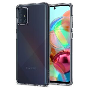 Spigen Coque Liquid Crystal Samsung Galaxy A71 - Transparent