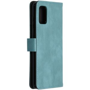 iMoshion Étui de téléphone portefeuille Luxe Galaxy A71 - Bleu clair