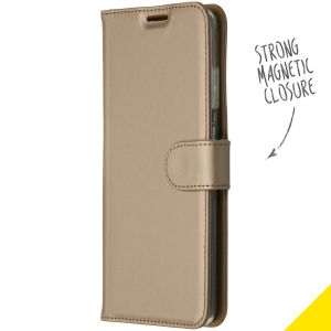 Accezz Étui de téléphone Wallet Samsung Galaxy S20 Ultra - Dorée