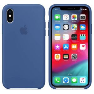 Apple Coque en silicone iPhone Xs / X - Delft Blue