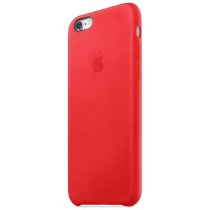Apple Coque Leather iPhone 6 / 6s - Red