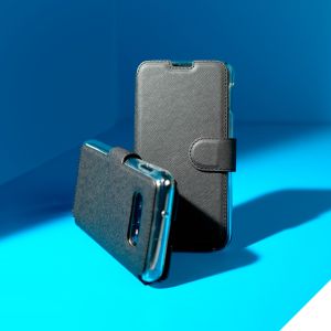 Accezz Étui de téléphone Xtreme Wallet Samsung Galaxy S10 - Bleu