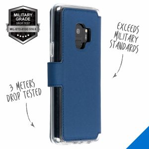 Accezz Étui de téléphone Xtreme Wallet Samsung Galaxy S9 - Bleu