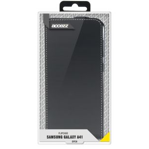 Accezz Étui à rabat Samsung Galaxy A41 - Noir