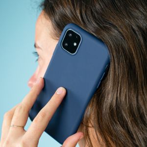 iMoshion Coque Couleur Samsung Galaxy A70 - Bleu foncé