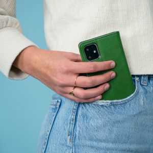 iMoshion Étui de téléphone portefeuille Luxe Galaxy A71 - Vert