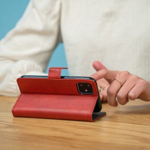 iMoshion Étui de téléphone portefeuille Luxe Galaxy S20 Plus - Rouge