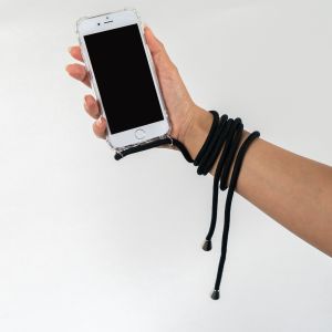 iMoshion Coque avec cordon Samsung Galaxy A41 - Noir