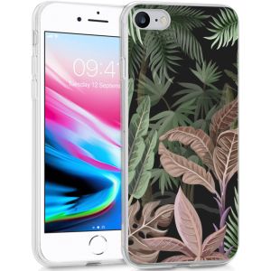 iMoshion Coque Design iPhone SE (2022 / 2020) / 8 / 7 / 6s - Dark Jungle