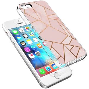 iMoshion Coque Design iPhone 5 / 5s / SE - Pink Graphic