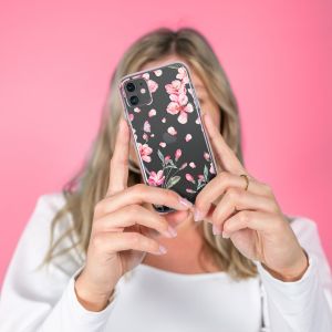 iMoshion Coque Design Samsung Galaxy S10 - Fleur - Rose