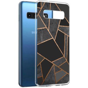 iMoshion Coque Design Samsung Galaxy S10 - Black Graphic