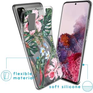 iMoshion Coque Design Samsung Galaxy S20 - Tropical Jungle