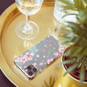 iMoshion Coque Design iPhone Xr - Fleur - Rose