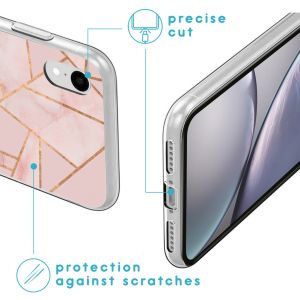 iMoshion Coque Design iPhone Xr - Pink Graphic