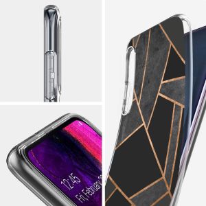 iMoshion Coque Design Samsung Galaxy A50 / A30s - Black Graphic