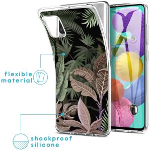 iMoshion Coque Design Samsung Galaxy A51 - Dark Jungle