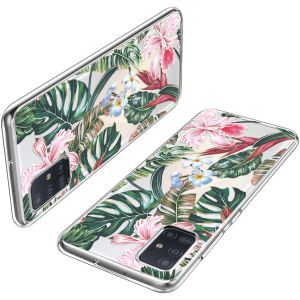 iMoshion Coque Design Samsung Galaxy A51 - Tropical Jungle