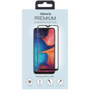 Selencia Protection d'écran premium en verre trempé durci Galaxy A20e