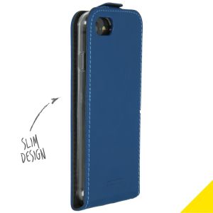 Accezz Étui à rabat iPhone SE (2022 / 2020) / 8 / 7 - Bleu