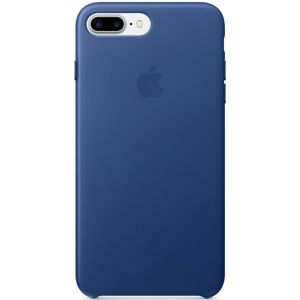Apple Coque Leather iPhone 8 Plus / 7 Plus - Sapphire