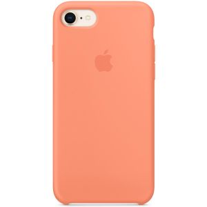 Apple Coque en silicone iPhone SE (2022 / 2020) / 8 / 7 - Peach