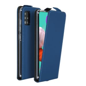 Accezz Étui à rabat Samsung Galaxy A51 - Bleu