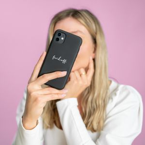 iMoshion Coque Design Samsung Galaxy A71 - Fuck Off - Noir