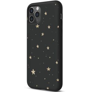 iMoshion Coque Design iPhone 11 Pro - Etoiles - Noir