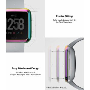 Ringke Style de lunette Fitbit Versa / Versa Lite - Iridescent