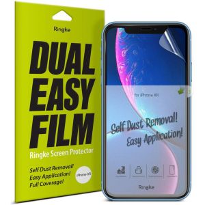 Ringke Duo pack de protections d'écran anti-poussière iPhone 11 /Xr