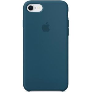 Apple Coque en silicone iPhone SE (2022 / 2020) / 8 / 7 - Cosmos Blue