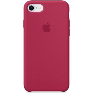 Apple Coque en silicone iPhone SE (2022 / 2020) / 8 / 7 - Rose Red