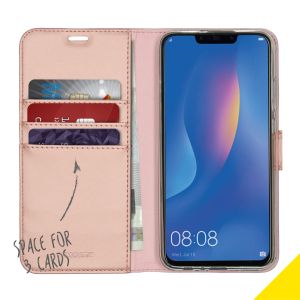 Accezz Étui de téléphone Wallet Huawei P Smart (2019) - Rose