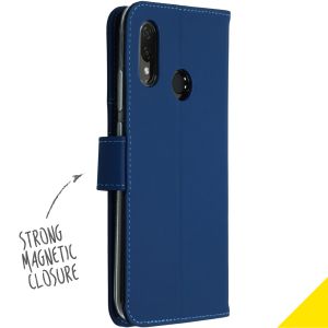 Accezz Étui de téléphone Wallet Huawei P Smart (2019) - Bleu