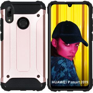 iMoshion Coque Rugged Xtreme Huawei P Smart (2019) - Rose Champagne