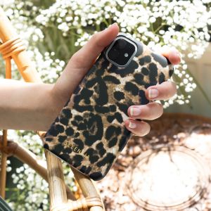 Selencia Coque Maya Fashion Samsung Galaxy S20 Ultra - Brown Panther