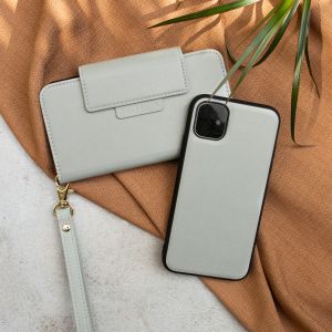 Selencia Étui de téléphone amovible en cuir végétalien iPhone 11 Pro