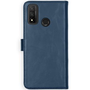 Selencia Étui de téléphone portefeuille en cuir véritable Huawei P Smart (2020)