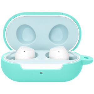iMoshion Coque en silicone Galaxy Buds Plus / Buds - Turquoise