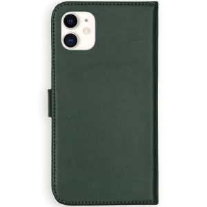 Selencia Étui de téléphone en cuir véritable iPhone 11 - Vert
