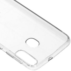 Coque silicone Samsung Galaxy A20e - Transparent