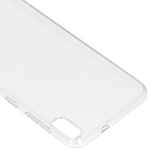 Coque silicone Samsung Galaxy A10 - Transparent