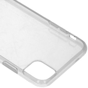 Coque silicone iPhone 11 - Transparent