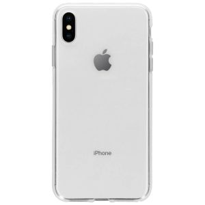 Coque silicone iPhone Xs Max - Transparent