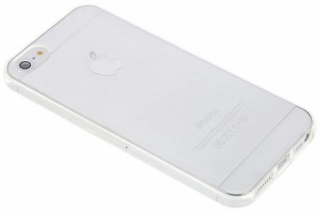Coque silicone iPhone SE / 5 / 5s - Transparent