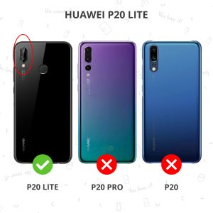 Coque silicone Huawei P20 Lite - Transparent