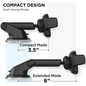 iOttie Easy One Touch Mini Dash Mount - Support de téléphone pour voiture - Tableau de bord - Noir